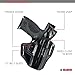 BIANCHI Model 56 Serpent Belt Slide Holster, Right Hand - Glock 19/23, Black