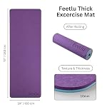 Cushioned Exercise Mat, 72" x 24" x 10mm - Image 2