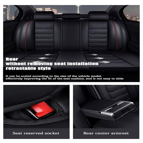 Housse de siège auto en cuir imperméable de qualité supérieure
