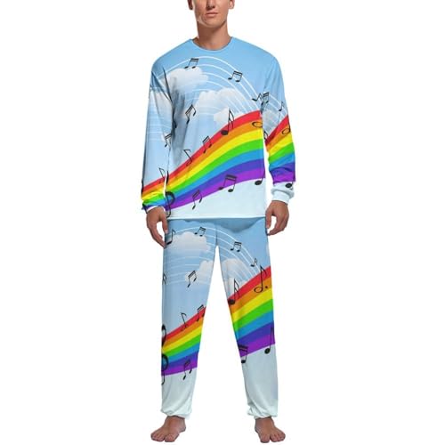 Pyjama homme Musique Arc-en-Ciel fini les nuits froides et inconfortables