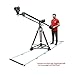 FLYCITY Swift Professional Heavy Duty Camera Tripod Dolly with Wheels for DSLR Video Photography Film (FC-SWFT-P) | Compatible with Track & Jib