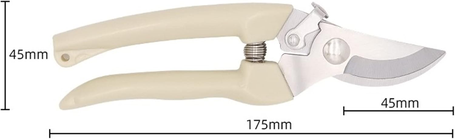 INLIMA Gardening Scissors Stainless Steel Garden Scissors Grafting Tool Fruit Tree Pruning Shears Bonsai Pruners Garden Secateurs