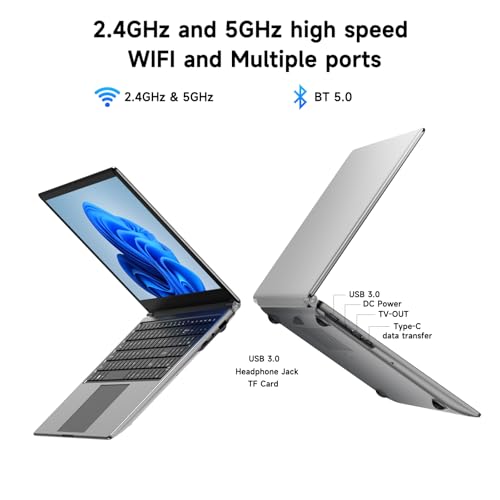 Exilapsire 16 inch Laptop Computer,8GB RAM 256GB SSD Storage Laptop PC,with AMD A9 Processor(up to 3.2GHz),Win11,IPS FHD Display,Students & Work Notebook Computer, 9000mAh Battery, Cooling System β image 6