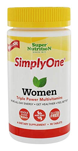 Super Nutrition - Simply One Women Triple Power Multivitamins - 90 Tablets