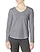 Produktbild Under Armour Damen Pindot Öffnen Zurück LS Langarmshirt, Steel Full Heather/White/Tonal, L