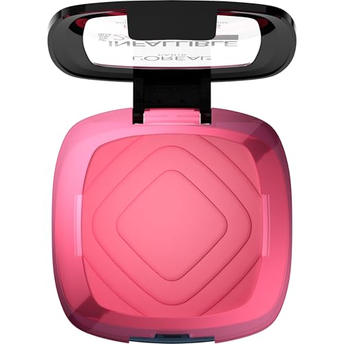 L'Oréal Paris L'Oreal Paris Infallible Up to 24H Fresh Wear Soft Matte Blush, Blendable, Long-Lasting and Waterproof Cheek Make Up, Confident Pink 10, 0.31 Oz