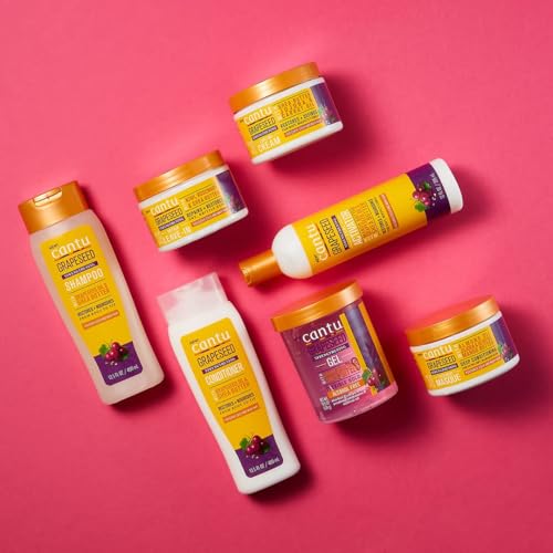 Cantu Traubenkernöl Shampoo – Schwefelfrei, sanfte Pflege für lockiges Haar