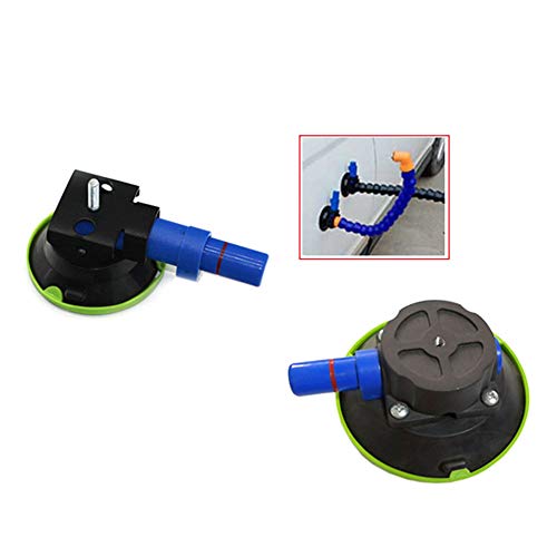 Zwbfu Base de bomba manual de copo de sucção de 4,5 polegadas sem pintura Extrator de sucção de repa