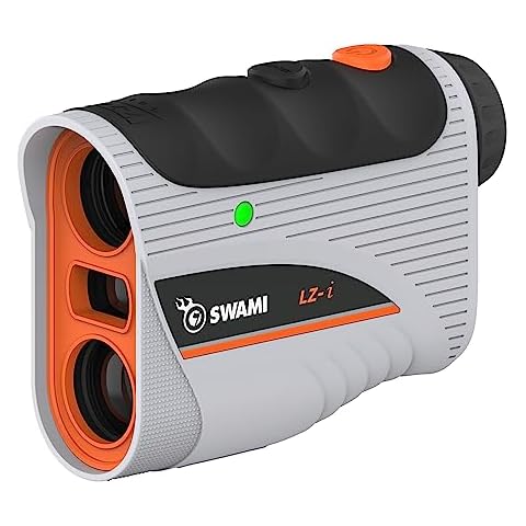 IZZO Golf Swami Laser Rangefinder with Slope, Pin Lock & Club Suggestion, 800 Yards Range, Soft Shell Carry Case Cover