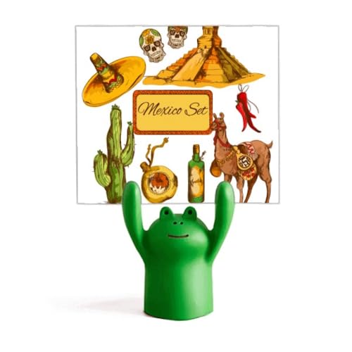 Porte-mémo grenouille mexicaine pour décorer une table de fête