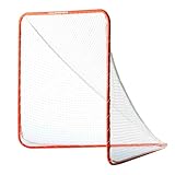 EALER 6′×6′ Portable Lacrosse Training Goal – Heavy-Duty 1.5″ Steel Frame, Reinforced Edges & Rear Net Pocket, Easy Assembly for Youth & Adult Outdoor Practice