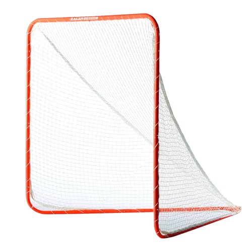 EALER 6′×6′ Portable Lacrosse Training Goal – Heavy-Duty 1.5″ Steel Frame, Reinforced Edges