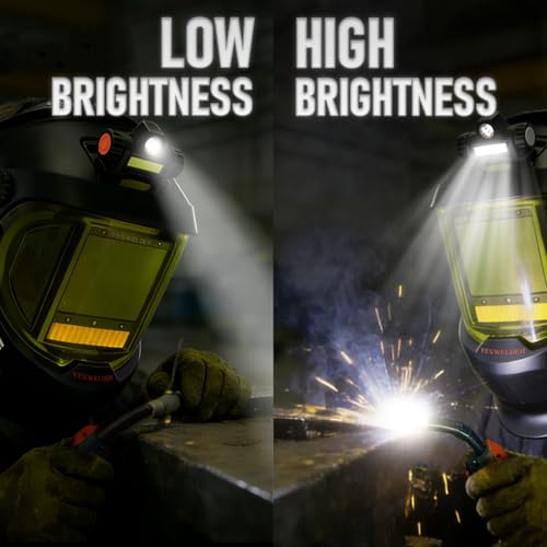 YESWELDER Rechargeable Welding Helmet Light