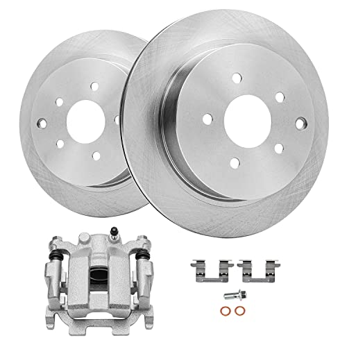 Detroit Axle - Rear Brake Kit for INFINITI JX35 M35H M37 M56 Q50 Q70 Q60