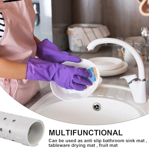 2 Stück Spülbeckeneinlage Gummi 31,4 x 26cm Spülbeckenmatte Sink Mat Spülmatte für Spülbecken Einlage Matte für Spülbecken Matte Spülbeckenschutz Spritzschutz Waschbecken Spülmatte Abtropfmatte