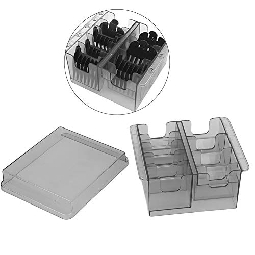 Clipper Comb Holder, Guide Comb Storage Box, Limit Comb Storage Box Salon Hair Clipper Positioning Caliper Comb Partition Organizer Case for Hair Trimmer(#1) by Zetiling - Used condition - Image 2