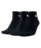 NIKE Performance Cushion Quarter Training Socks (3 Pairs)
