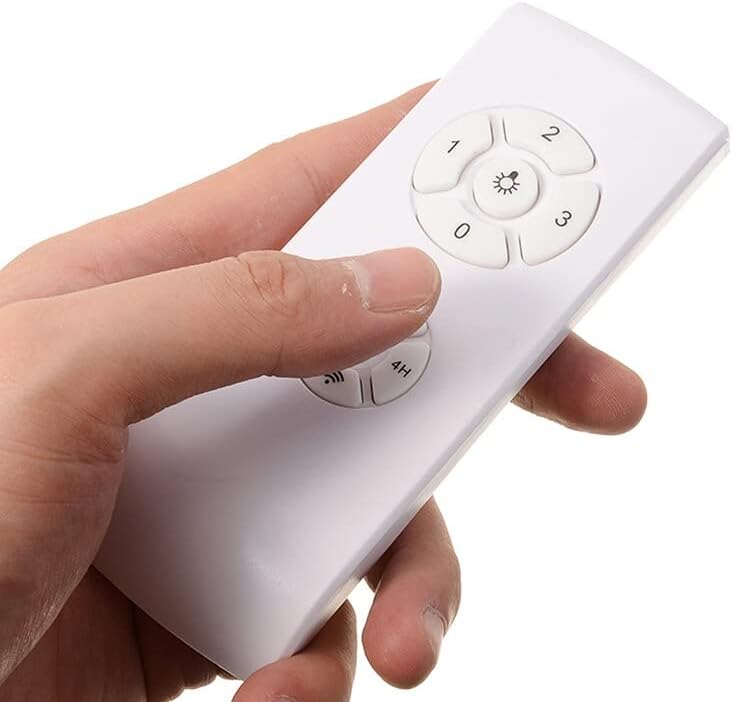 1 Set 90-250V Ceiling Fan Lamp Remote Control Universal Wireless Timer Remote Control Home Indoor Ceiling Light Parts