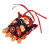 Matériau en résine : fabriqué à partir de résine, ce masque d'opéra vintage assure une durabilité et des couleurs vives, ce qui le rend idéal pour une utilisation répétée dans les fournitures de fête de jeu de rôle, masque d'opéra traditionnel, masque culturel asiatique