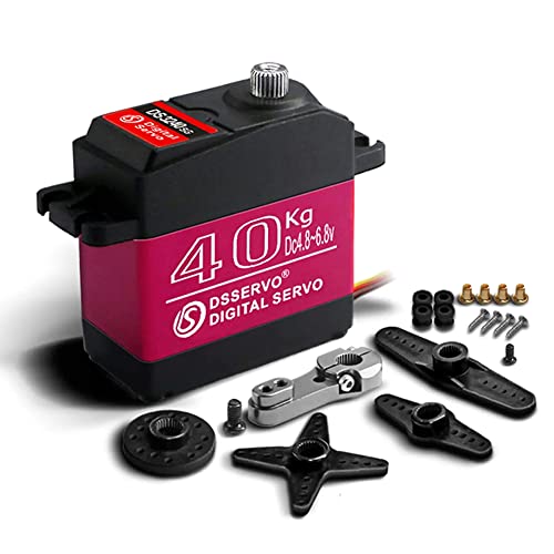 Servomoteur RC 40 kg haute vitesse étanche pour voiture chenille et bateau