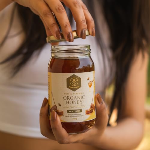 Image of Shiva Organic Honey 500 grams NPOP certified 100% Natural Healthy and Pure Honey | No Added Sugar | Flavour | Unadulterated Sourced ethically