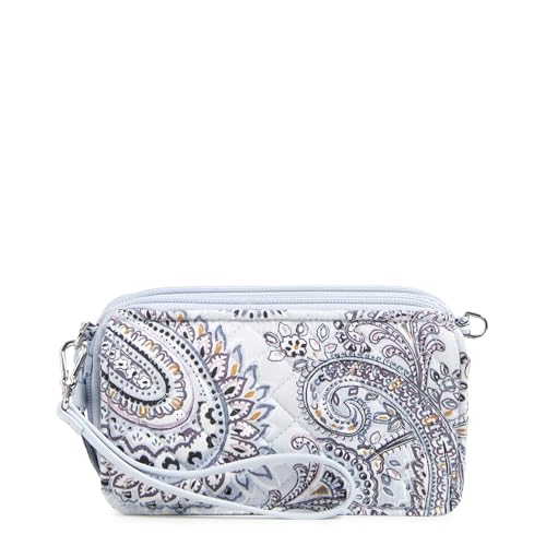Image of Vera Bradley Women's Cotton All in One Crossbody Purse With RFID Protection