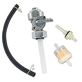 AISEN Benzinhahn Benzinfilter Schlauch für Einhell KCST 2501 2502 2503, RT-PG 2500, SE 5500 Stromerzeuger z.b. Holzer, Swisskraft, Einhell, Eberth, Zipper, Parkside, Profitexx, Berlan