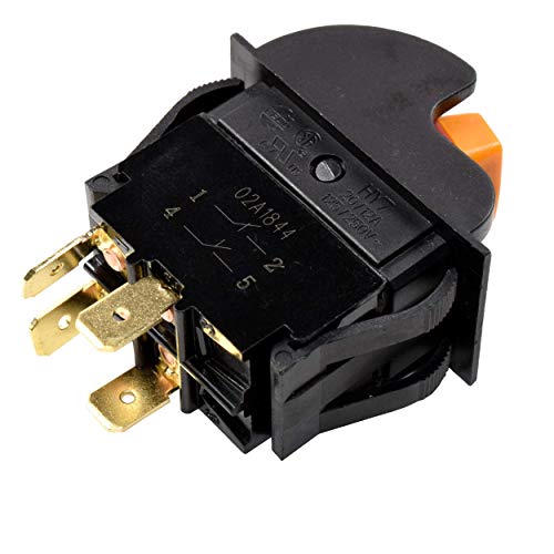 HQRP On-Off Toggle Switch Compatible with Delta 31-120 31-250 31-252 31-255X 31-340 31-460 31-695 31-750 31-780 SA350 SA446 SM500 Sander, 22-540 22-560 22-565 22-580 Planer