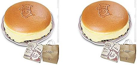 [Secret Kenmin Show] Osaka Limited Edition Rikuro's Uncle Cheesecake Set of 2 Thick Uncle Mark As Introduced on TV