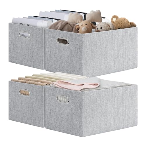 4-Pack Fabric Storage Boxes