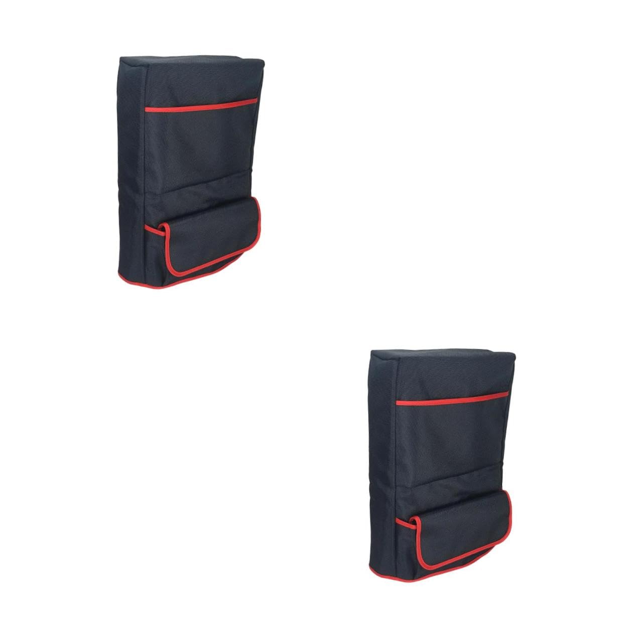 2 Pezzi Custodia Compatta per Console e Accessori Borsa Portatile Leggera e Durevole Custodia Rigida con Scomparti per Carte Gioco per Viaggi e Protezione Sicura di Controller e
