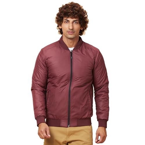 Image of Being Human Black Regular Fit Men's Jacket Clothing