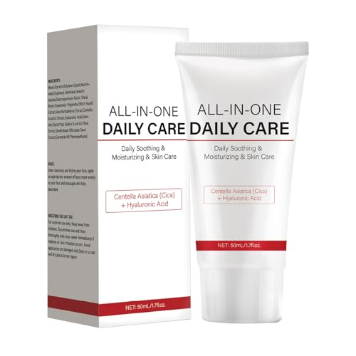 Crema Hidratante Facial,Loción De Cuidado Facial Que Hidrata Sin Dejar Residuo Graso - Loción Para La Piel Seca - Para la Sequedad y Tirantez Para Mujeres Hombres y Toda la Familia