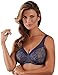 Produktbild Berlei B521-DBU Women's Beauty Minimiser Deep Blue Floral Underwired Minimizer Bra 90I