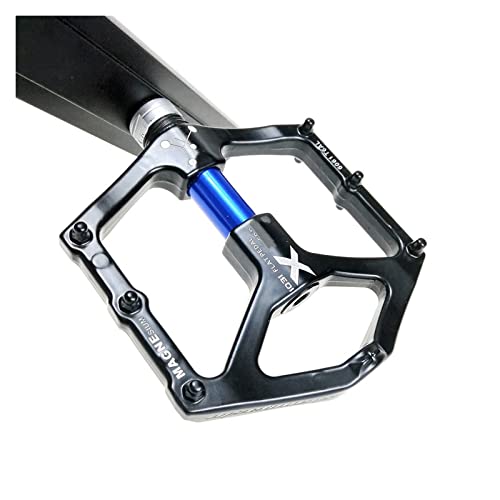Bicycle Pedal Fit For Mountain Bmx Road Flat Bicycle Pedal Magnesium Alloy Platform Sealed Bearing Cycling Parts Modified Parts (Color : Blue) #TOP4