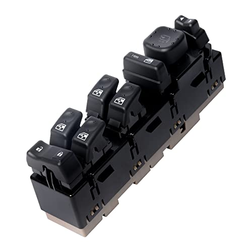 15883320 Front Driver Side Door Lock And Power Window Switch With Mirror Switch And Module Fit For 2003-2007 Cadillac Escalade Chevrolet Avalanche Silverado Suburban Tahoe Gmc Yukon Sierra,920-020 #TOP6