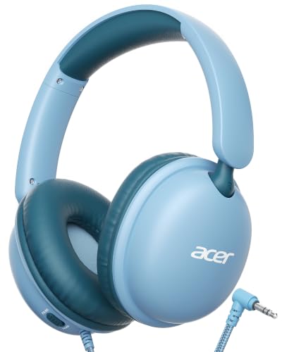 Image of Acer OHW355 Kids Headphones with Cord for School,Over Ear Wired Headphones