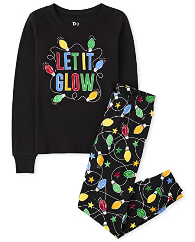 Image of The Children's Place baby-girls Family Matching Christmas Holiday Pajamas Sets, Snug Fit 100% Cotton, Adult, Big Kid, Toddler, Baby Pajama Set (pack of 1)