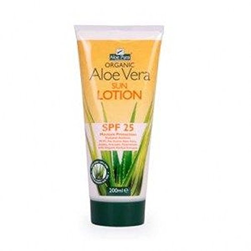 Crema Solar Corporal Spf25 Aloe Vera 200 Ml de Aloe Pura Cover