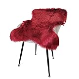 Derwent Faux Lammfell Schaffell Teppich Kunstfell Stuhlauflage Lammfell Kunstfell Fell Bettvorleger Schlafzimmer Deko Wohnzimmer Nachahmung Wolle Sofa Matte