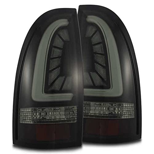 AlphaRex (680030) 05-15 Toyota Tacoma PRO-Series LED Tail Lights Jet Black