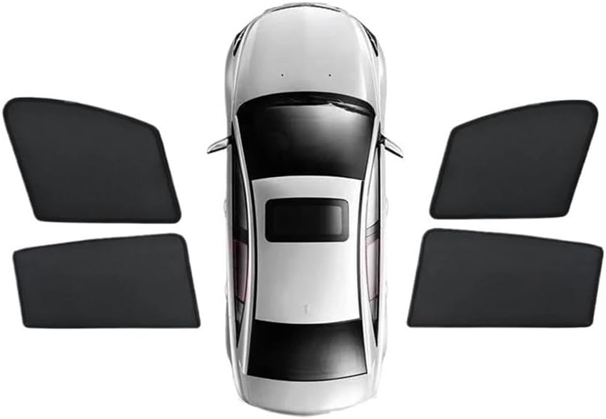 Side Window SunShade For Suzuki For Swift RS 2007-2010 Protection Blocking Magnetic Window Sunshade Privacy Shading Visor Auto Part Accessories(4PCS Front Rear)