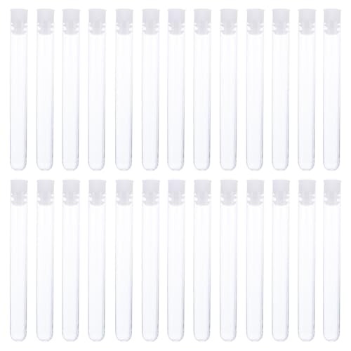 Levemolo 100����v���������� �W�t�� 12×100mm PS�f�� �R��h�~�@�\�t�� ���p�I�ȉȊw�����p�`���[�u ���ϕi�T���v���⃍�[�V�����̕ۊǂɍœK�ȉ��S��