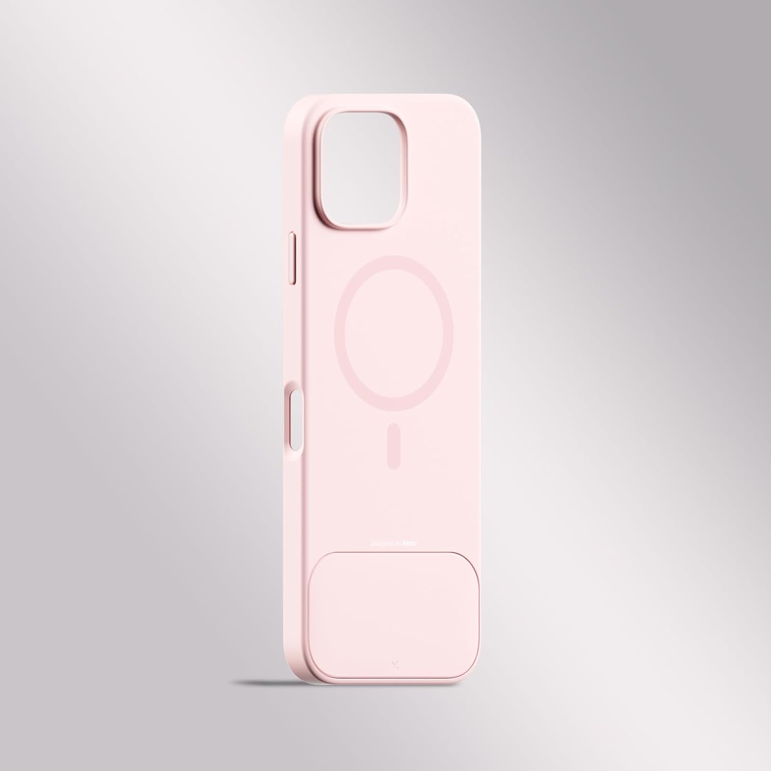 Akko MetaKey Keyboard for iPhone 16 Pro Max Maximize Screen Space Keyboard Case for Accurate Typing, Pink - Image 2