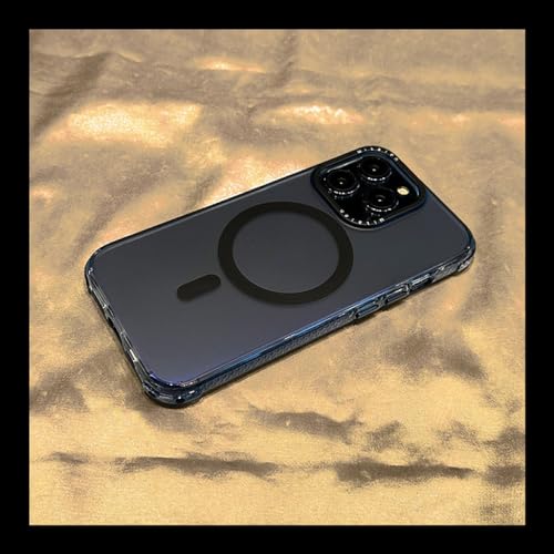 Coque de luxe pour iPhone 13 Pro Max avec finition mate noire
