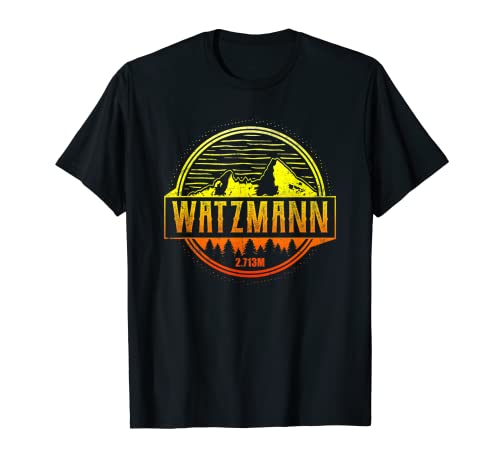 Bergsteiger Bergsteiger | WATZMANN 2713m Montaña Regalos Camiseta