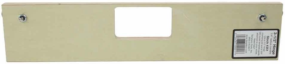 351 KF - 3 1/2" Hinge Template
