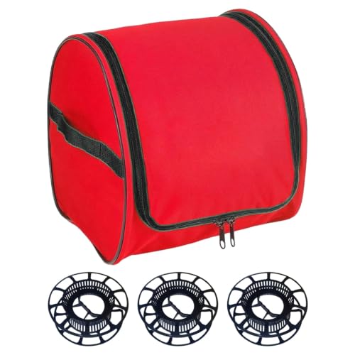 Organizador portátil Oxford 600D de gran capacidad para guardar adornos de Navidad 8