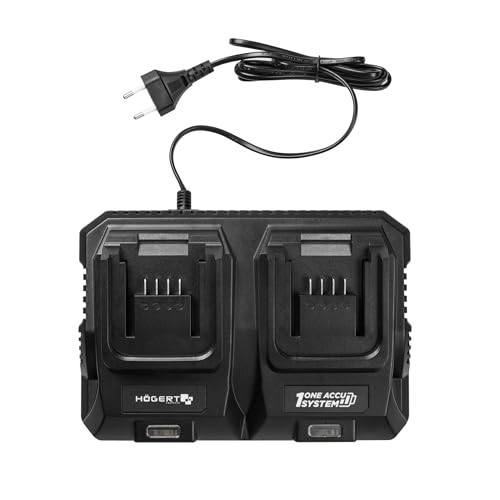 Chargeur pour outils électriques 18 V Duo HÖGERT TECHNIK - 7