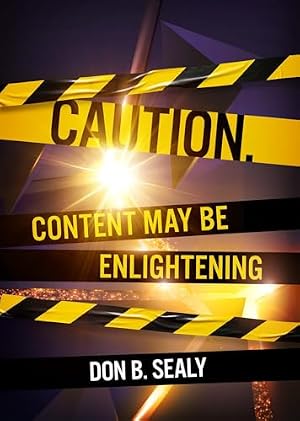 Book cover CAUTION. CONTENT MAY BE ENLIGHTENING